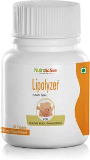 NUTROACTIVE Lipolyzer Tummy Fat Burner Tablets