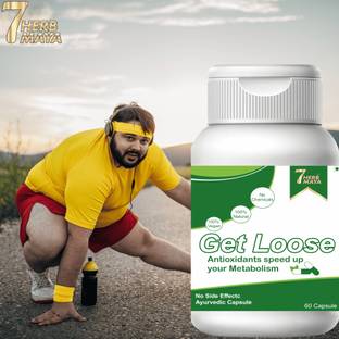 7Herbmaya Get Loose Capsule Helps Weight loss capsule,Fat Burner - Speed Up Metabolism