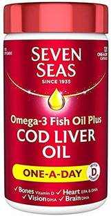 SEVEN SEAS Cod Liver Oil Plus Multivitamin 60 Capsules