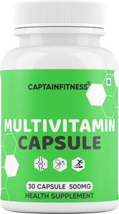 CaptainFitness Multivitamin Capsules with Nutrients, Antioxidants, Vitamins|o33|