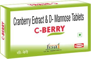 MARC C-Berry: Women's UTI Defense - Cranberry & D-Mannose Formula for Urinary Health