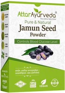 Attar Ayurveda Jamun Seed Powder for Diabetes