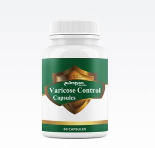 Dr.Satnam's Arogyam Ayurveda Varicose Control Capsules, Brahmi, Arjuna & Gokshru Extract for Varicose control