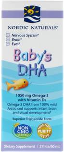 Nordic Naturals Baby's DHA, with Vitamin D3, 2 fl oz (60 ml)