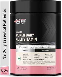 MyFitFuel Women Advance Daily Essential Multivitamin 37 Herbs, Vitamins, Minerals 60 Cap