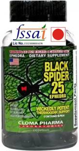 cloma pharma Black Spider 100 Capsule