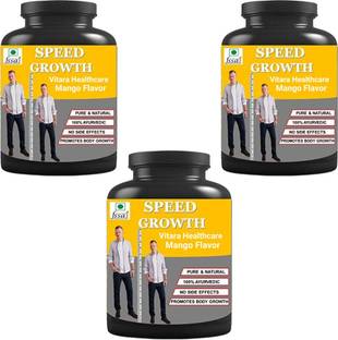 Vitara Healthcare Speed Growth Mango Flavor Pack Of 3