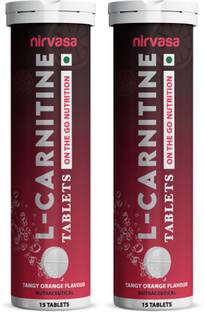 Nirvasa L Carnitine Effervescent Tablets for Weight Management - 30 Tablets