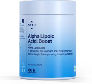 SETU Alpha Lipoic Acid with biotin Boost Liver Function & energy reduces Blood Sugar