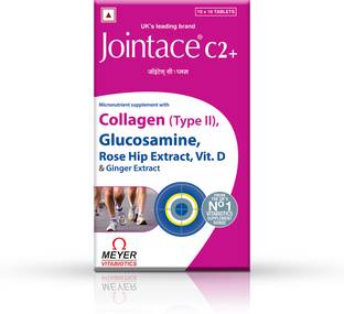 Jointace C2 Plus Tablets Reduce Joint Pain, Help In Cartilage Formation| Nonvegetarian
