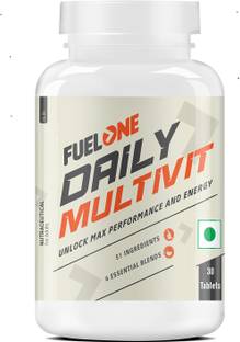 FUELONE Daily Multivitamin, 51 Ingredients & 6 Blends, For Energy, Immunity & Recovery