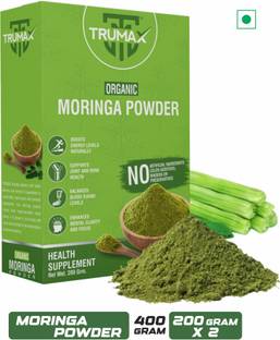 TRUMAX Organic Moringa Powder | Good for Immunity, Digestion, skincare and Haircare