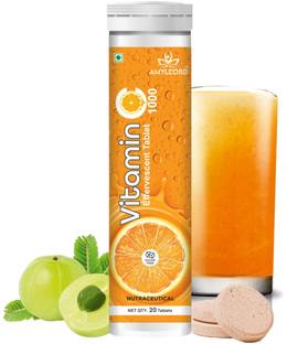 Amyleord Vitamin C Natural Amla Extract With Zinc For Immunity| Sugar Free | Effervescent