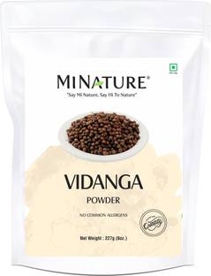 mi nature Vidanga Powder | Pure And Natural | Also Known As False Black Pepper | 227g