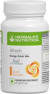 HERBALIFE Afresh Energy Drink Mix-peach-* Energy Drink