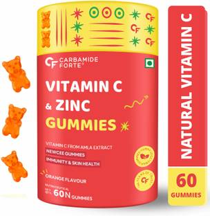 CARBAMIDE FORTE Immunity Gummies with Vitamin C, Amla Extract & Zinc for Skincare & Immunity