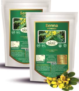 biotic Senna leaves Powder - Sana - Sanay - Sonamukhi Powder - 1Kg (500g X2)