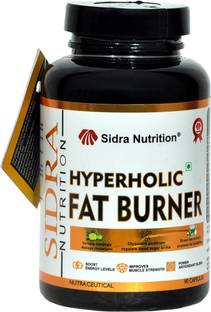 Sidra Nutrition HYPERHOLIC FAT BURNER|90cap|Garcinia Cambogia|Green Tea Extract