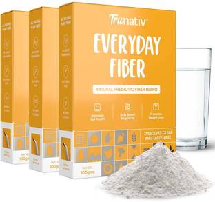 TruNativ Everyday Fiber, Bloating,Gas,Constipation & Acidity Relief, Unflavoured PO 3