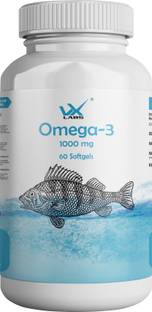VX LABS Omega-3 1000mg, 550 Epa/350 Dha (60 Softgels) – Fishoil / Omega-3