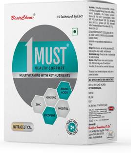 1MUST Multivitamins with Key Nutrients Sachet Sugar Free Orange
