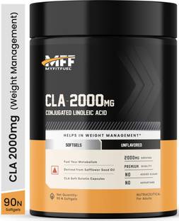 MyFitFuel CLA 1000mg, (90 Capsules) Weight Management, Fat Loss Supplement For Men & Women