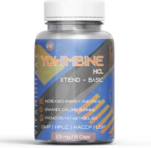 Vitaminhaat Yohimbine 2.5mg Pre Workout Supplement 15 Capsules