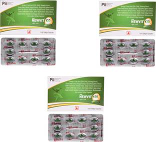 PII===NEWVIT 13G Multimineral + Multi Mineral With Antioxident Soft Gel Pack of