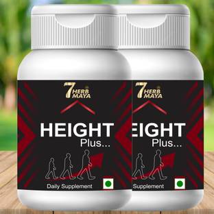 7Herbmaya Height Plus Capsule for Maximum Height Growth/Height Increase Products/Body Grow