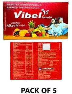 VIBEL MULTIVITAMIN AND ANTIOXIDENT SOFT GEL CAPSULE