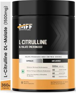 MyFitFuel Citrulline Malate (500mg) Capsule