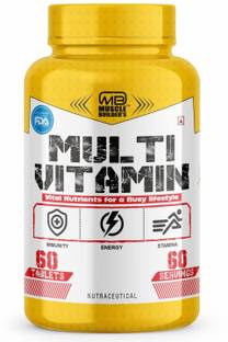 MB MUSCLE BUILDER'S MultiVitamin with Minerals for Men &Women to Boost Mental & Physical Performance