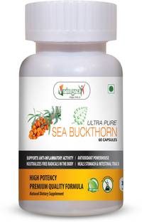 Vringra Sea Buckthorn Capsules - Sea Buckthorn Powder - Sea Buckthorn Oil Capsules
