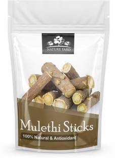 NATURE YARD Natural Mulethi Stick For Face Pack | Hair Care | Throat | Digestion