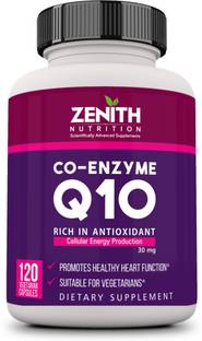 Zenith Nutrition CoQ10-30mg-120 Nos