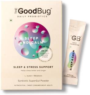 The Good Bug Sleep & Calm Probiotic For Stress & Sleep Management Vanilla Flavoured Powder