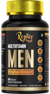 Rejoice Life Ingredients MEN Multivitamins 60 Tablets Dietary Supplement