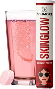 YOUMORE Glow Tablet 500mg Japanese Glutathione & Vit. C for Glowing & Radiance Skin