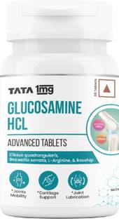 TATA 1mg Glucosamine HCL 1500 mg Tablets for Joint Health with Boswellia Serrata