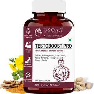 Osoaa Pro Testosterone Booster supplements for Muscle gain Stamina & Energy Booster