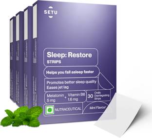 SETU Sleep Restore Melatonin 5mg - Orally Dissolving Strips