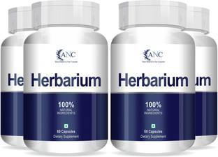 ANC Herbarium 500mg Protects Liver, Heart, Lungs, Stomach & Skin Pack of 4