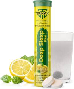 TRUMAX Deep Sleep Plus 10mg Melatonin Promotes quick relaxation & sleep, Non-Addictive