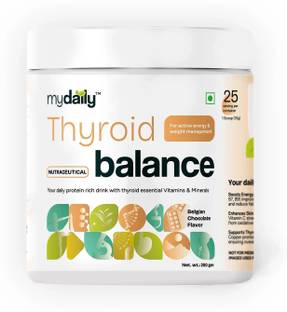 myDaily Thyroid Balance Nutritional Supplement | Energy & Metabolism | Belgian Chocolate