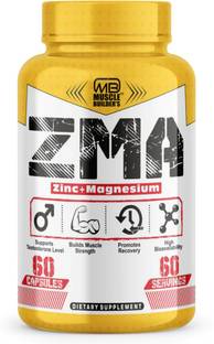 MB MUSCLE BUILDER'S ZMA For Muscle Strength |Support Muscles Recovery| Strengthen Immunity