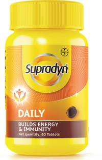 Supradyn Daily Multivitamin with 12 Vitamins, Zinc|For Immunity & Energy Tablets