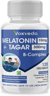 voxveda Melatonin 10 mg | Melatonin Sleep Tablets | Sleeping Pills | Deep Restful Sleep