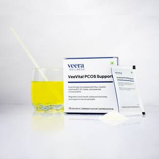 Veera Health VeeVital PCOS Support | Contains Myo-Inositol, Vitamin B-Complex, Dietary Folate