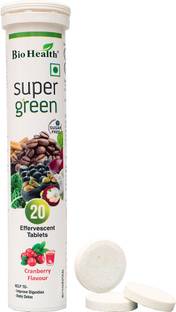 biohealth SUPER GREEN EFFERVESCENT TABLETS