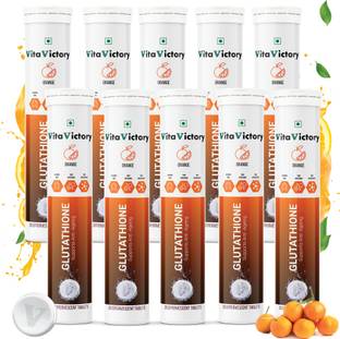 Vita Victory Glutathione Tablets 500mg with Vitamin C for Skin Whitening & Hyperpigmentation